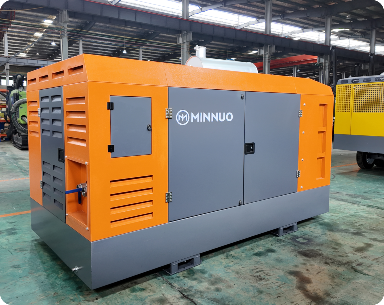 Stationary Type Diesel Screw Air Compressor